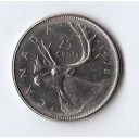 1978 - CANADA Quarto di Dollaro Renna Poco Circolato